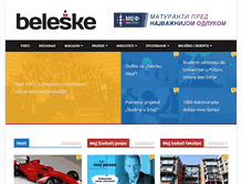 Tablet Screenshot of beleske.com